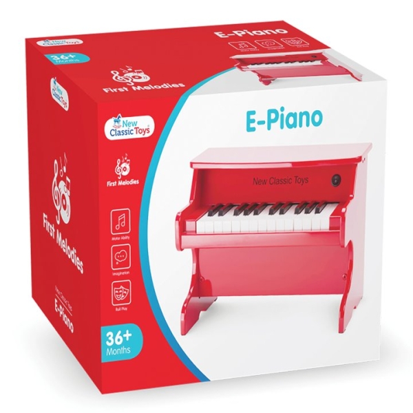 New Classic Toys E piano Red Offer at PLUSTOYS